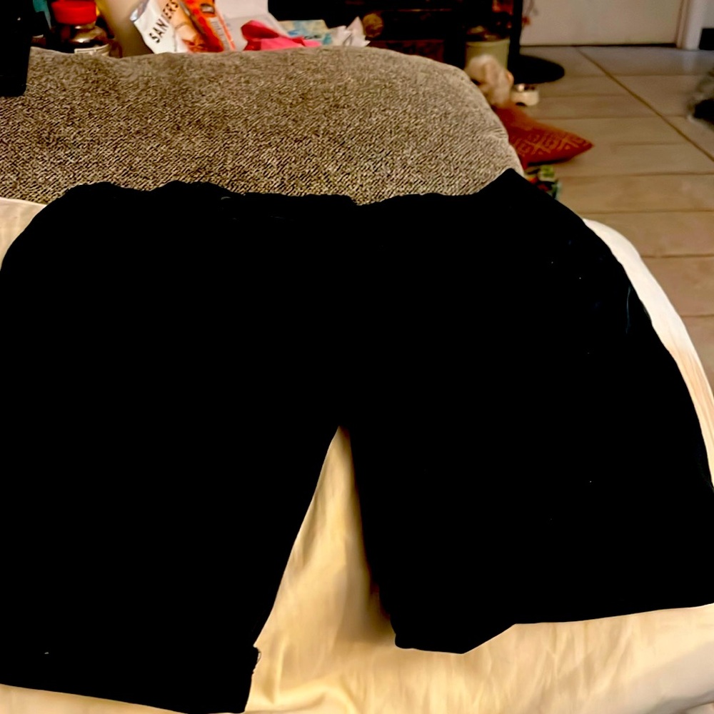 Stretch cotton shorts